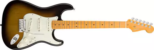American Deluxe Strat - Maple V Neck in 2 Tone Sunburst