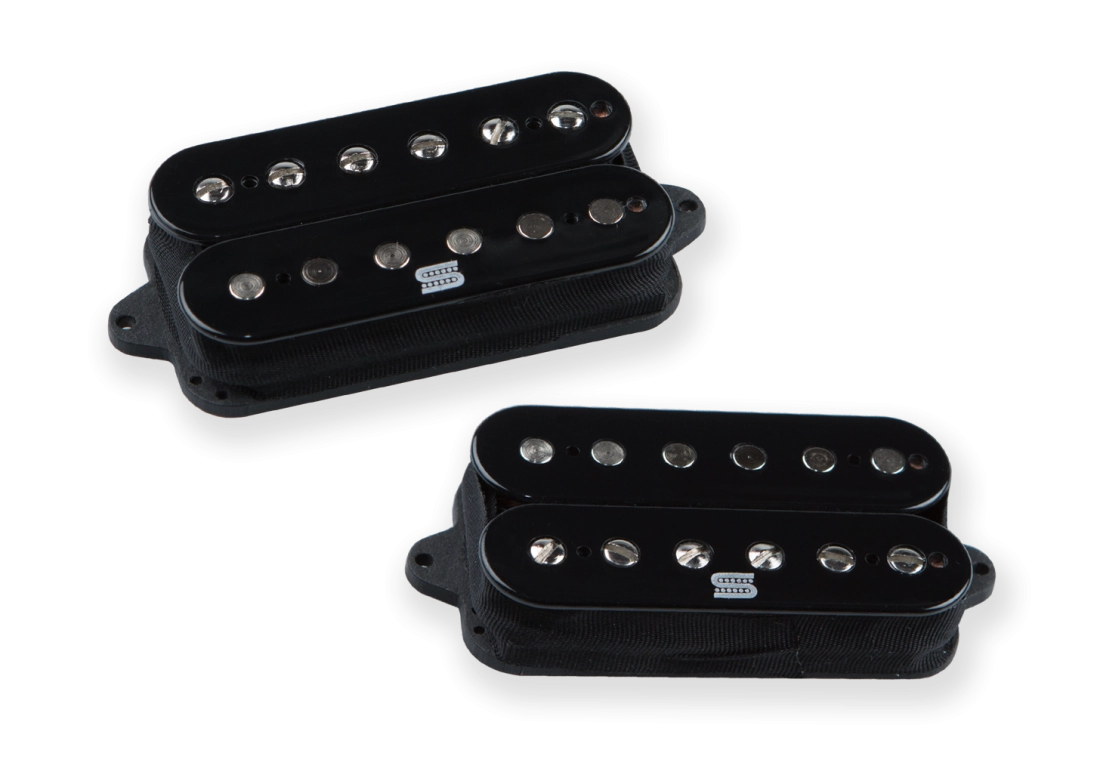 Duality Humbucker Set, Bridge and Neck - Black