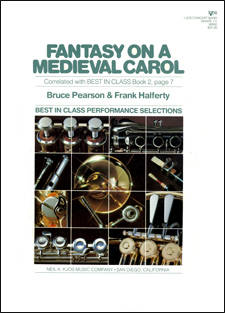Fantasy On A Medieval Carol - Pearson - Concert Band - Gr. 1.5