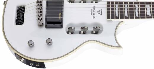 LTD EC-1 Electric Travel Guitar - Vintage White