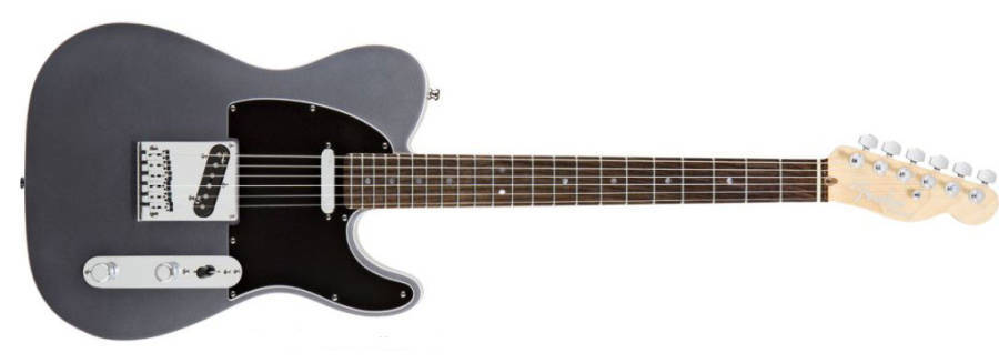 Fender American Deluxe Tele - Maple Neck In Tungsten | Long & McQuade