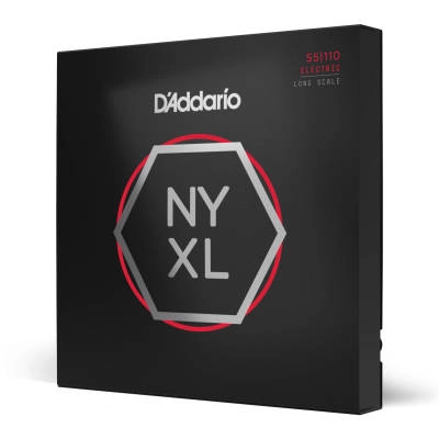 DAddario - NYXL Long Scale, Heavy Bass String Set, 55-110