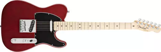 American Deluxe Ash Tele - Trans Red