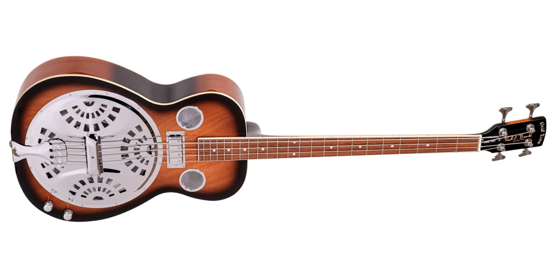 Paul Beard Resonator Bass Guitar with Case