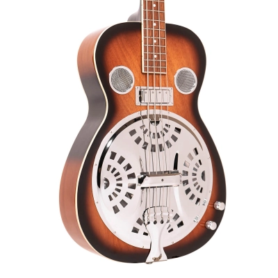 Paul Beard Resonator Bass Guitar with Case