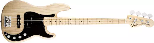 Precision Bass American Deluxe - Manche en rable - Naturelle