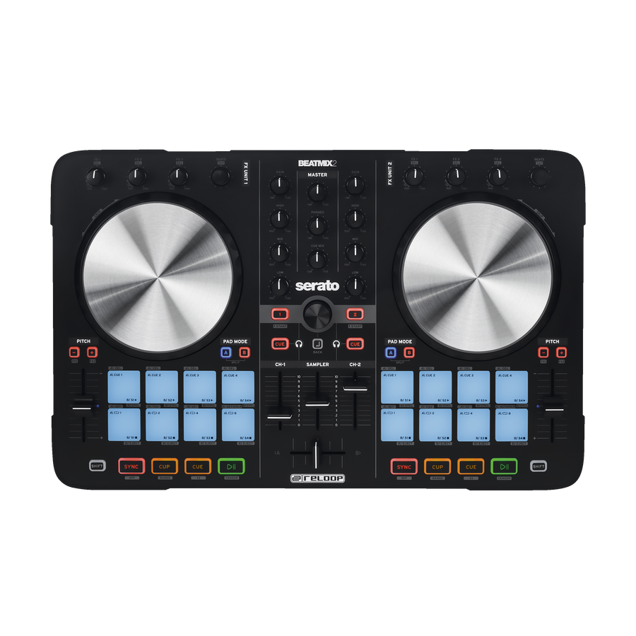 Beatmix 2 MK2 2-Channel Pad Controller for Serato DJ