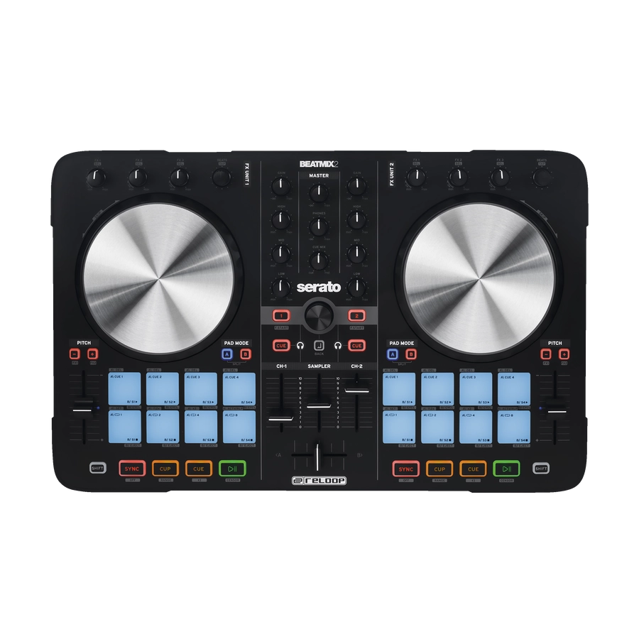 Beatmix 2 MK2 2-Channel Pad Controller for Serato DJ