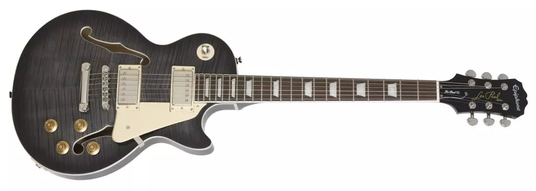 2017 Les Paul ES Pro - Trans Black