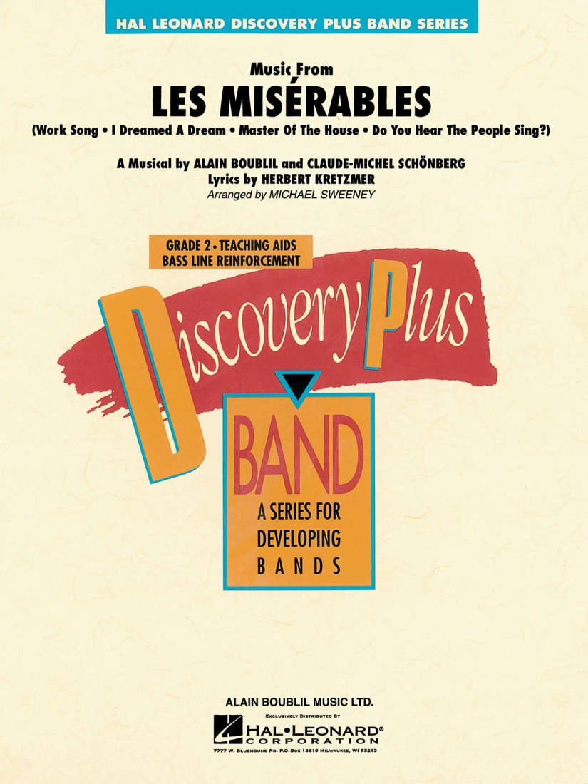 Music from Les Miserables - Natel /Schonberg /Boublil /Kretzmer /Sweeney (gr.2)