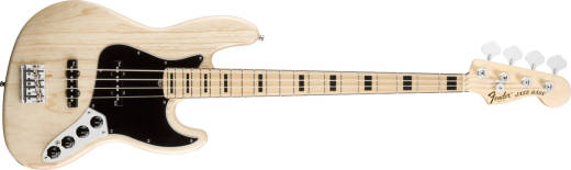 American Deluxe Jazz Bass - Maple Neck in Natural