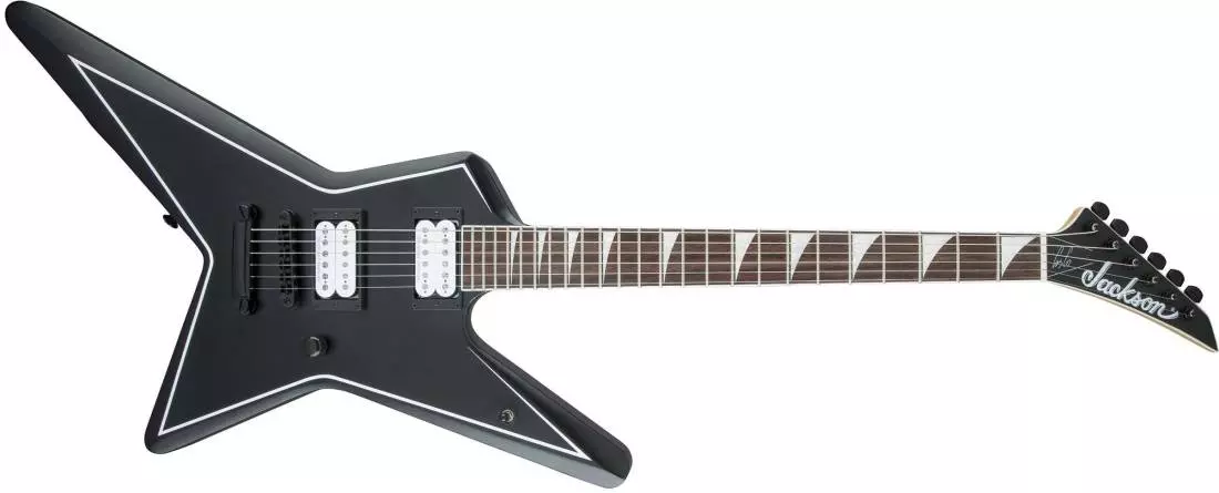 X Series Signature Gus G. Star - Satin Black w/ White Pinstripes