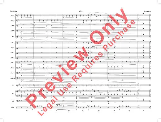 El Abrazo - Baylock - Jazz Ensemble - Gr. 4