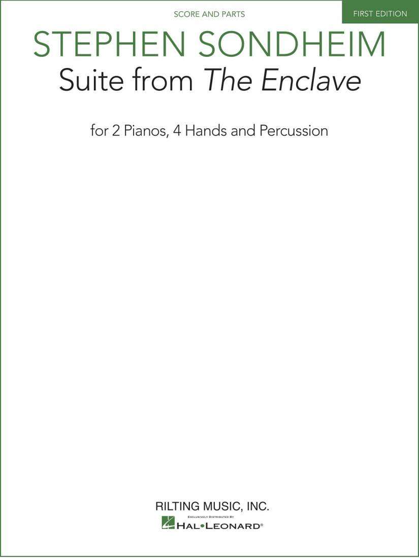 Suite from The Enclave - Sondheim - 2 Pianos, 4 Hands/Percussion