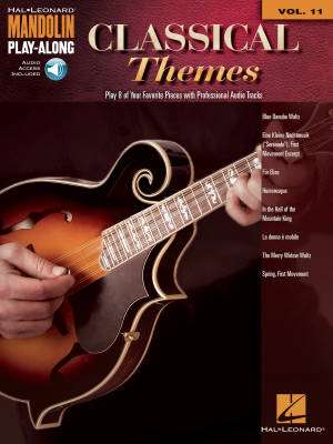 Classical Themes: Mandolin Play-Along Volume 11 - Book/Audio Online