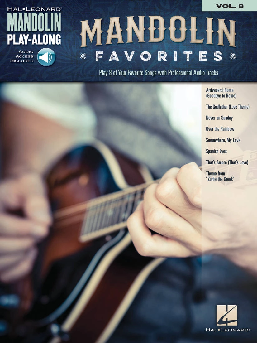 Mandolin Favorites: Mandolin Play-Along Volume 8 - Book/Audio Online