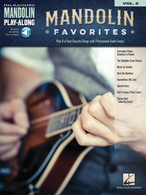 Hal Leonard - Mandolin Favorites: Mandolin Play-Along Volume 8 - Livre/Audio en ligne