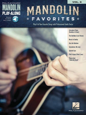 Hal Leonard - Mandolin Favorites: Mandolin Play-Along Volume 8 - Book/Audio Online