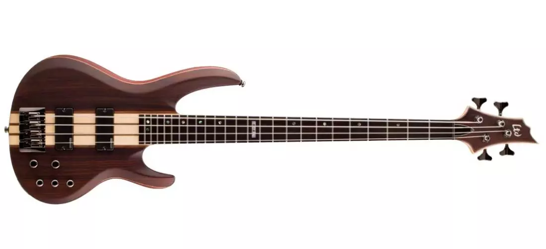 LTD B-4E 4-String Bass Guitar - Natural Satin