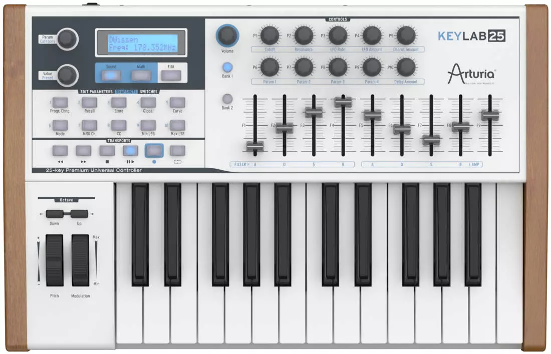 25 Note Keyboard Controller