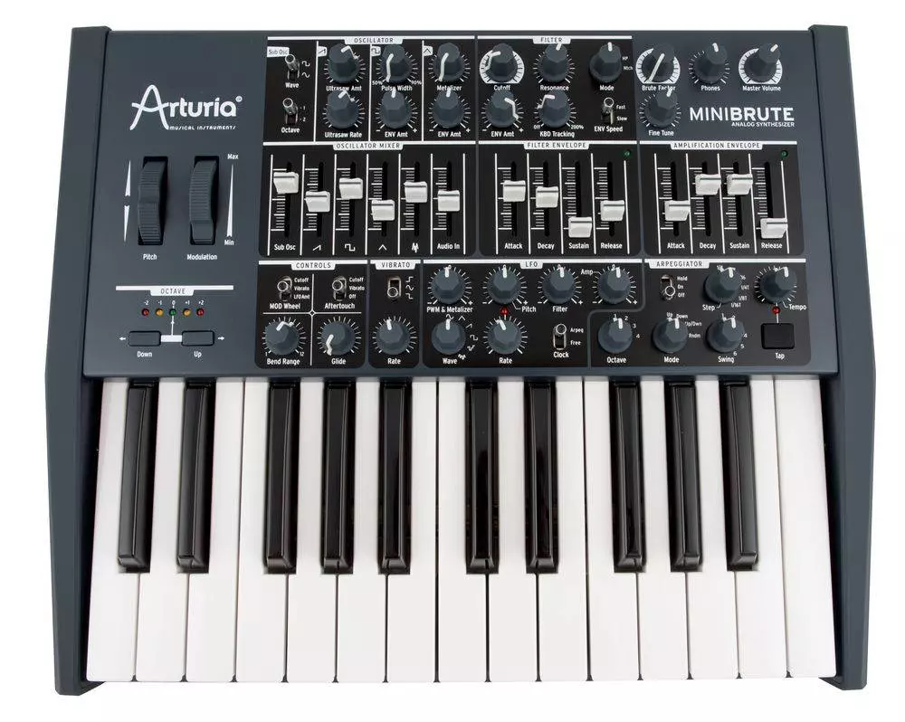 MiniBrute Monophonic Analog Synth (25 Note)