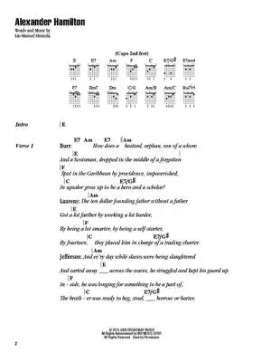 Hamilton: Strum & Sing Guitar - Miranda - Book