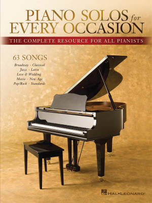 Hal Leonard - Piano Solos for Every Occasion - Book