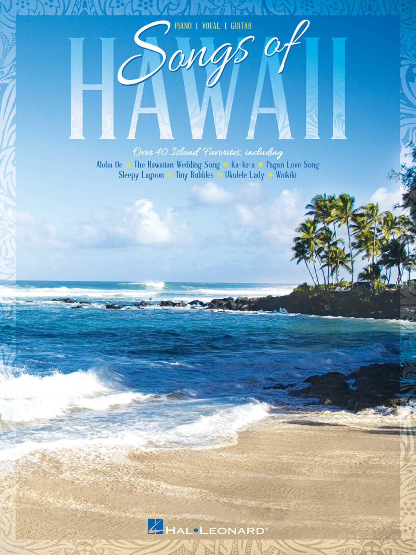 Songs of Hawaii - Piano/Vocal/Guitar - Book