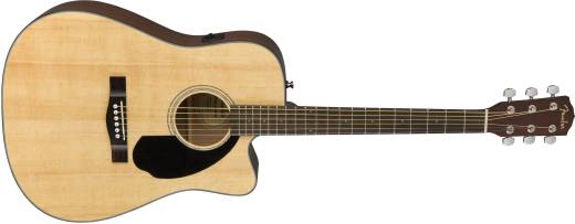 CD-60SCE Dreadnought Acoustic Electric Guitar - Natural