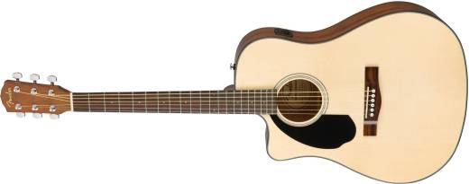 CD-60SCE Left-Hand Dreadnought Acoustic Electric Guitar - Natural