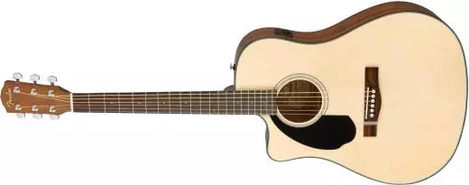 CD-60SCE Left-Hand Dreadnought Acoustic Electric Guitar - Natural