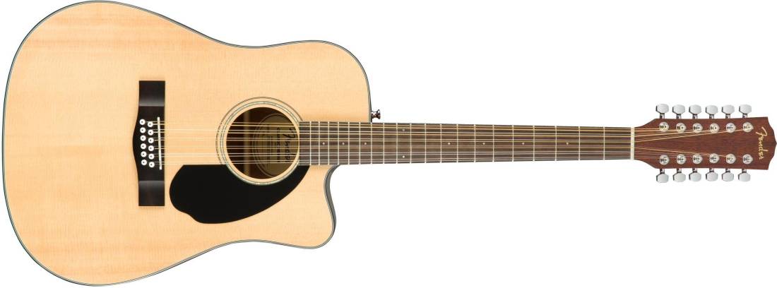 CD-60SCE-12, 12-String Acoustic Electric Guitar - Natural