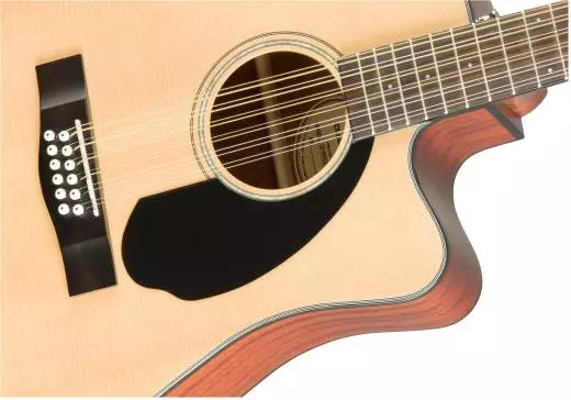 CD-60SCE-12, 12-String Acoustic Electric Guitar - Natural