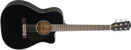 CC-60SCE Acoustic Electric Guitar - Black