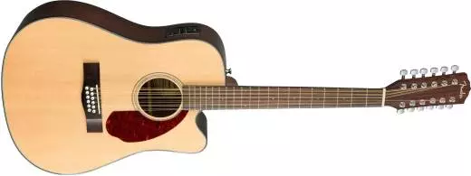 CD-140SCE 12-String Acoustic Electric Guitar with Case - Natural