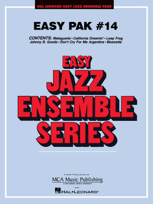 Hal Leonard - Easy Jazz Ensemble Pak 14 - Jazz Ensemble - Gr. 2
