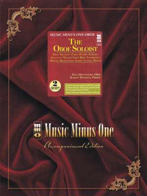 Music Minus One - The Oboe Soloist - Book/2 CDs