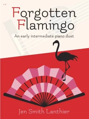 Debra Wanless Music - Forgotten Flamingo - Lanthier - Piano Duet ( 1 Piano, 4 Hands)