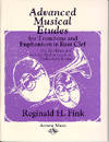 Advanced Musical Etudes for Trombone and Euphonium - Fink - Book