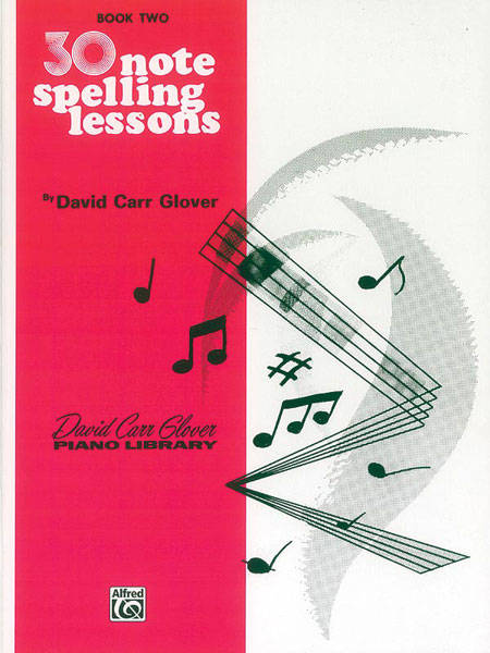 30 Notespelling Lessons, Level 2 - Glover - Piano - Book
