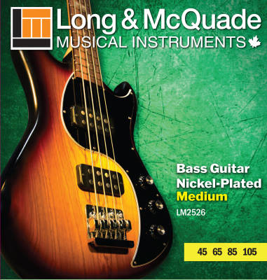 Long & McQuade - Medium Bass Strings 45-105