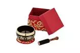 Meinl - Ornamental Singing Bowl 3.7 - Red