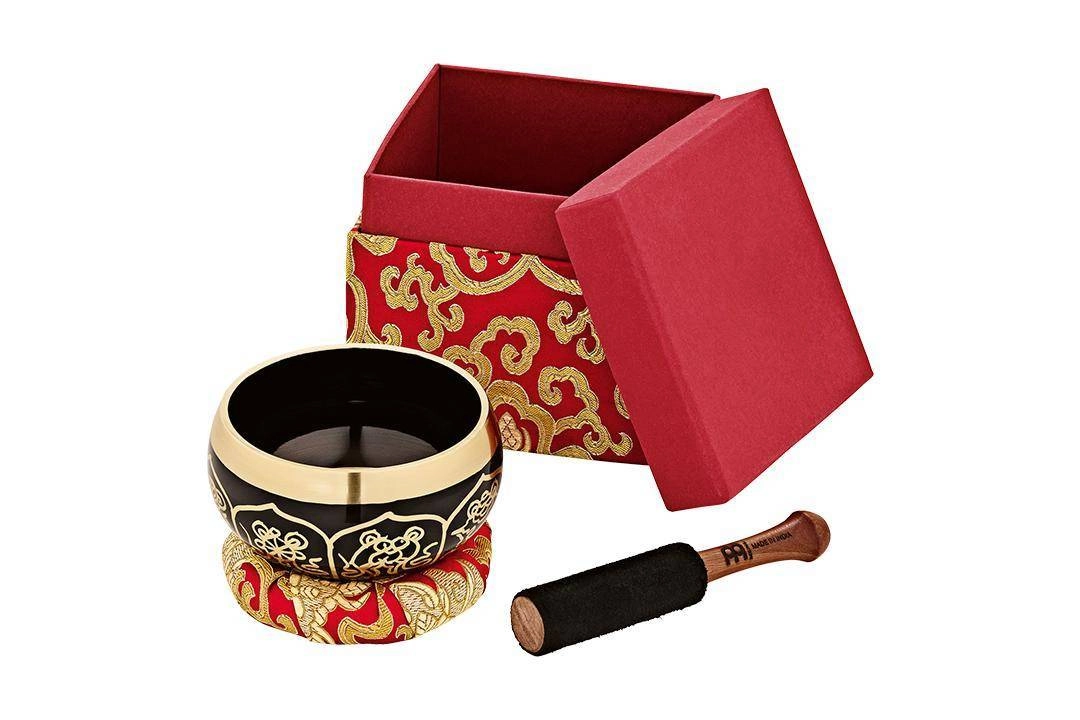 Ornamental Singing Bowl 4.1\'\' - Red