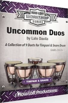 Uncommon Duos - Davila - Timpani/Snare Drum Duets - Book