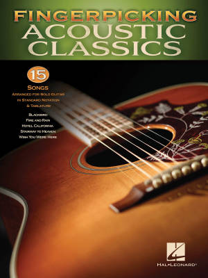 Fingerpicking Acoustic Classics - Solo Guitar - Book