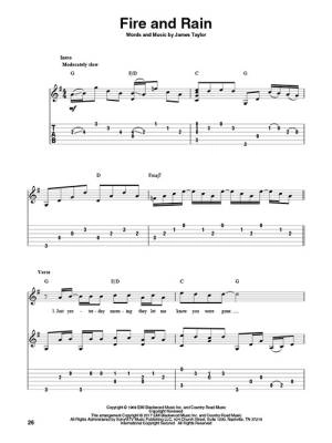 Fingerpicking Acoustic Classics - Solo Guitar - Book