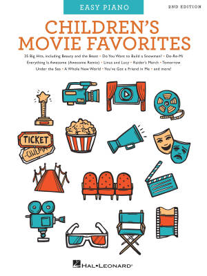 Hal Leonard - Childrens Movie Favorites - 2nd Edition - Piano - Book