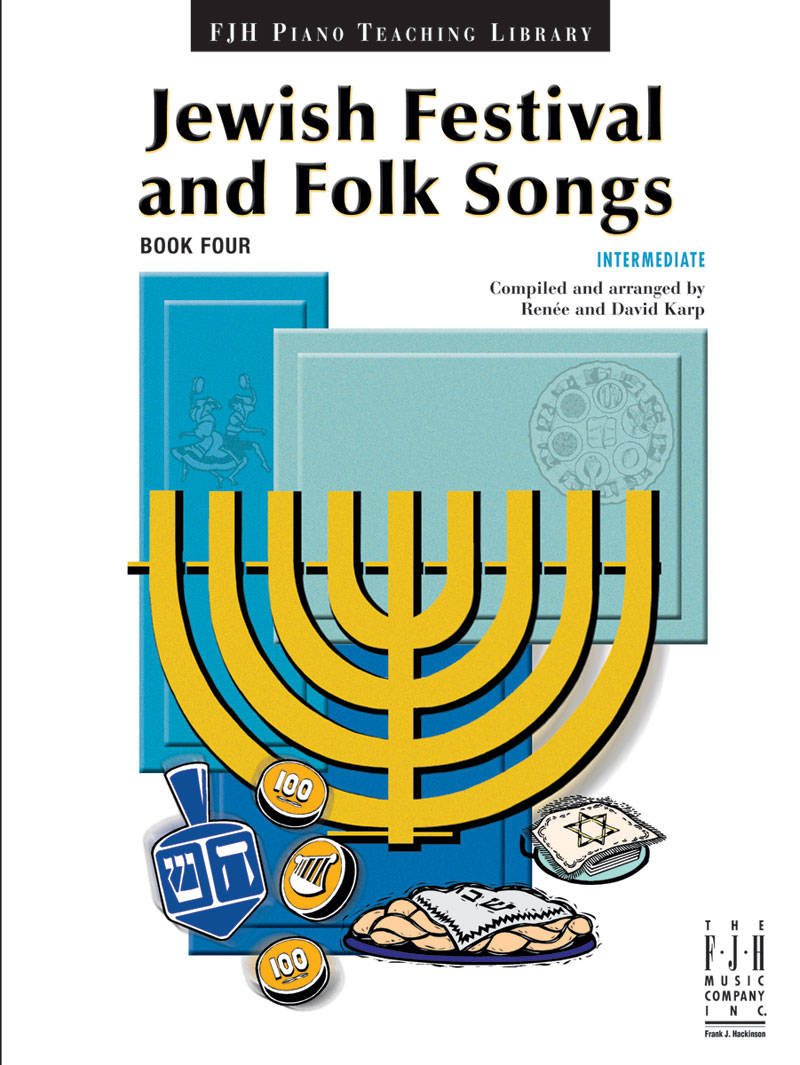 Jewish Festival and Folk Songs, Book 4 - Karp/Karp - Piano - Book