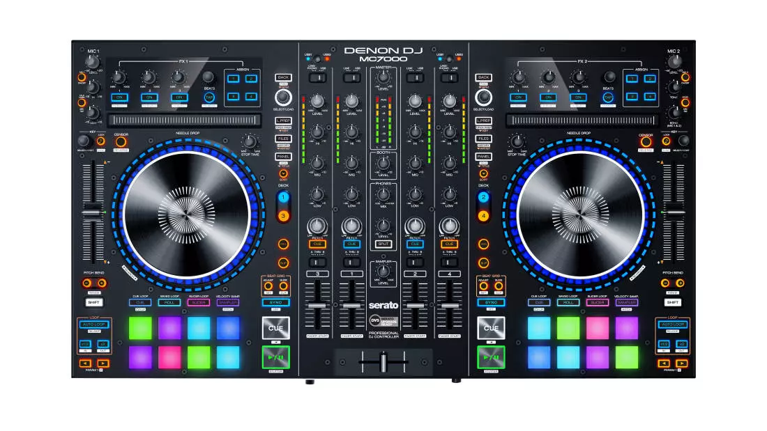 MC7000 4-Channel DJ Controller with Duo USB Interfaces
