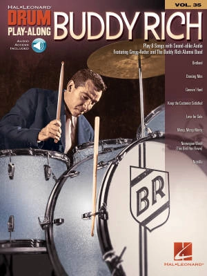 Hal Leonard - Buddy Rich: Drum Play-Along Volume 35 - Drum Set - Book/Audio Online